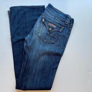 Hudson Womens Flare Leg Jeans